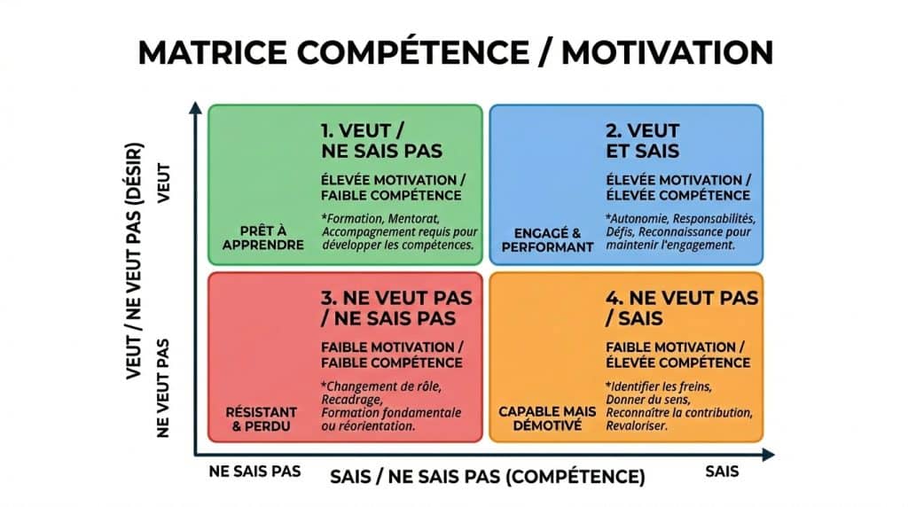 matrice compétence motivation