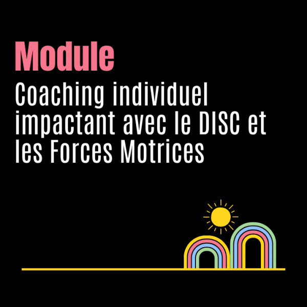 Coaching individuel impactant avec le DISC et les Forces Motrices